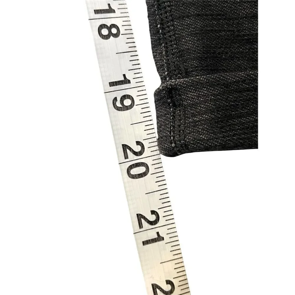 Lululemon Women's Aphrodite Crop Pants Black 8 Casual Cropped Gym Athleisure